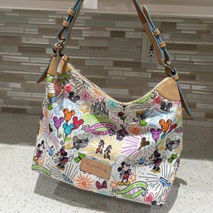 Disney Dooney & Bourke Original Sketch Satchel Purse